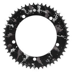 CHAINRING OR8 SPLAT TRK 144mm 50T ALY 1/8 BK-ANO w/SL/WH 