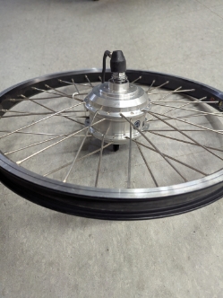 Wheel Front 20" Electric Prodecotech 250 Watt Double Wall Rim - 