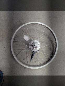 Wheel Front 20" Fold and Go With Drum Brake and Alloy Rim - 