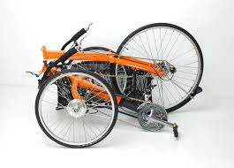 Greenspeed GT26 Recumbent Folded