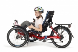 Hp Velotechnik Gekko FXS Recumbent Trike Girl