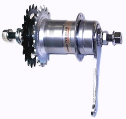 Three speed hub for Trikes