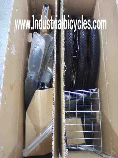 Husky T-124C Industrial Trike Packaging
