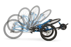 ICE Adventure HD 26 E-Assist Folding Blue