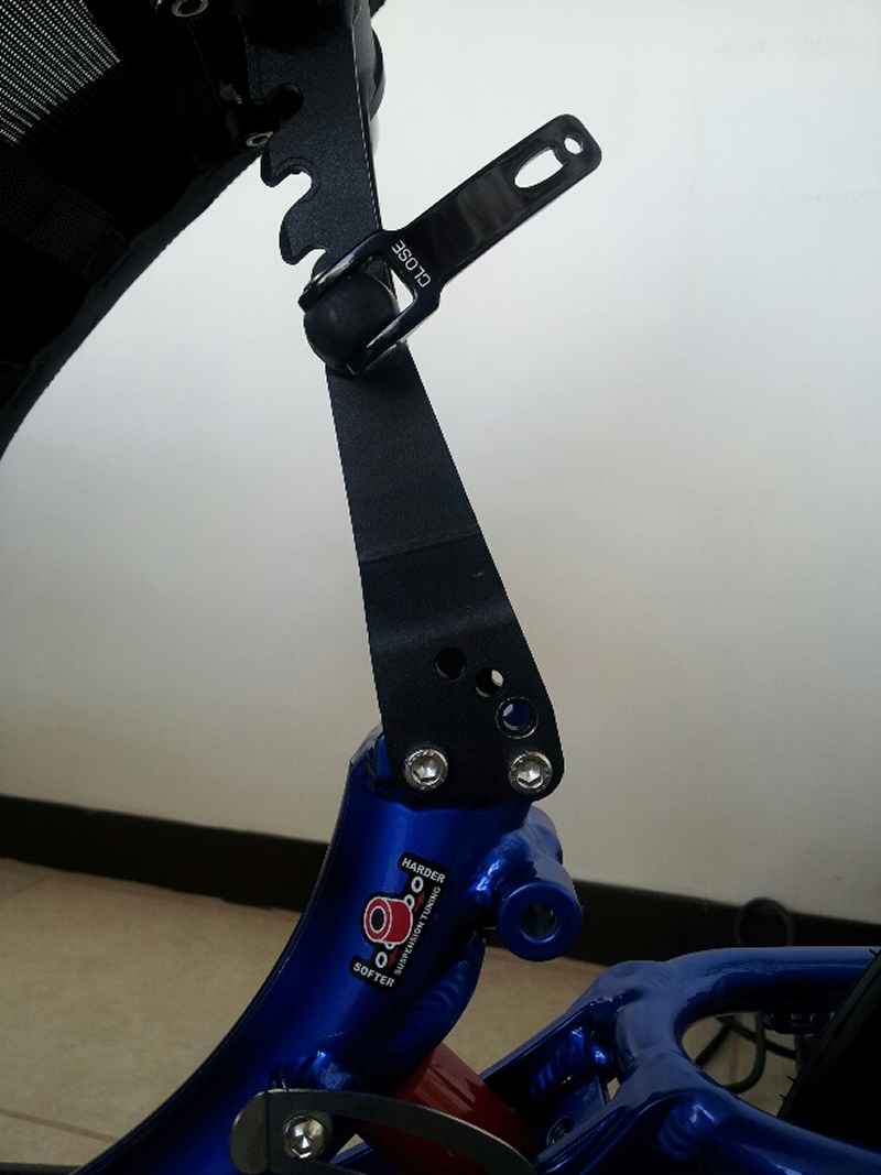 ICE Trike Seat Adjustment