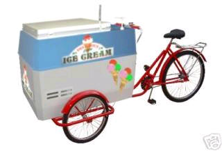 Ice Cream Tricycle Electric Freezer
