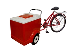 Ice Cream Trike 334TR With Hold Over Plates