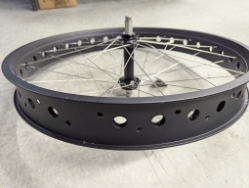 Wheel Rear 26 Inch Trident Terrtain 4 Inch Wide Rim - 