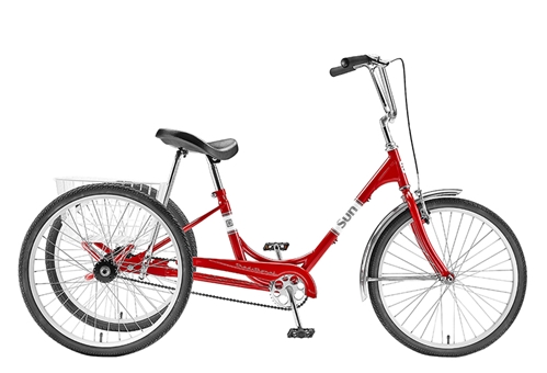 Sun traditional Trike Red