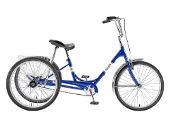 Sun Traditional Trike 24" Blue