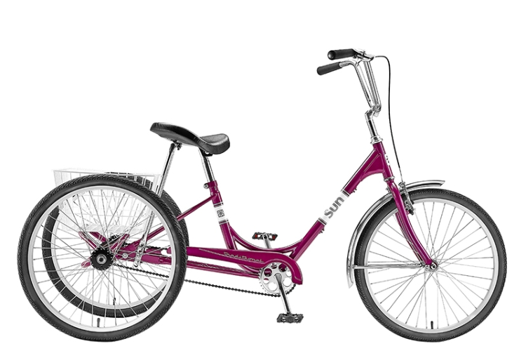 Sun Traditional Trike 24" Purple