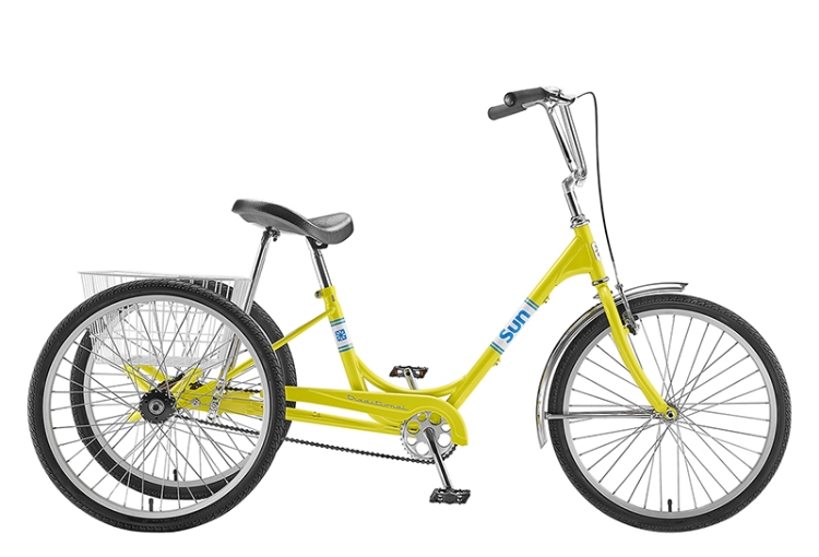 Sun Traditional TRike Yellow