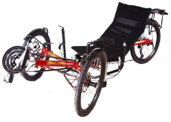 Trident Stowaway Recumbent Trike Front