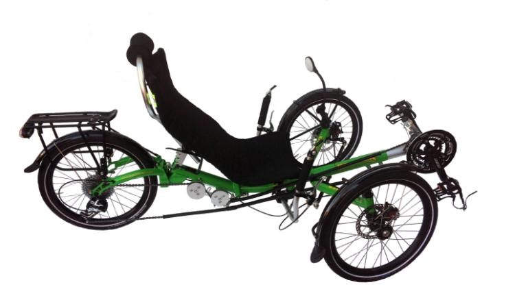 Trident Trekker Recumbent Trike 20 Inch Rear Wheel