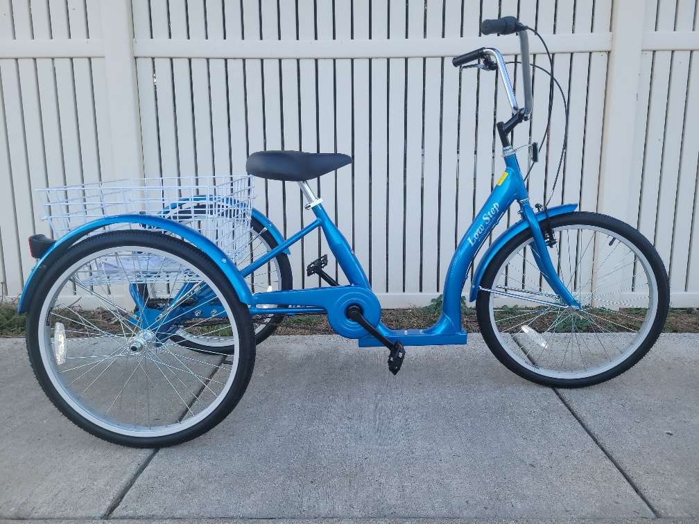 True Bicycle Low Step 3 Speed Recreational Trike