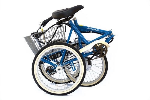 True Bicycle Fold and Go Electric Trike 