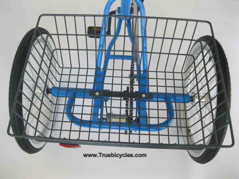 True Bicycle Fold and Go Electric Rear Basket