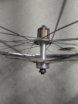 Wheel 27" Steel Cassette Nutted Schwinn - 