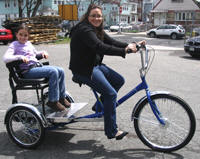 Worksman Family Single Chariot Trike