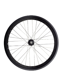 Wheel Rear 26 Inch Trident Terrtain 4 Inch Wide Rim 
