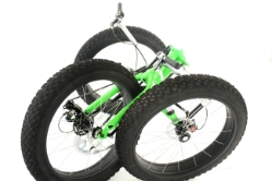Trident Terrain Fat Recumbent Trike Folded