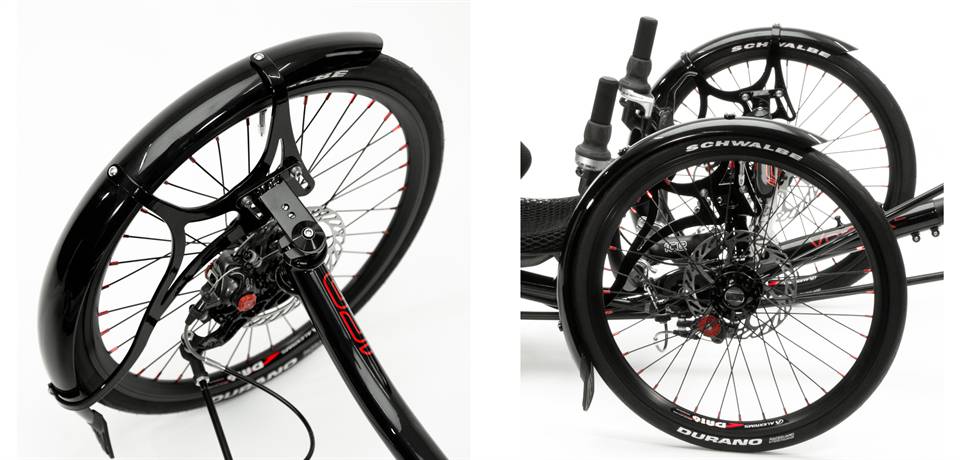 ICE Trike Front Mudguards