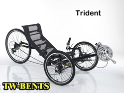 TW-Bent Trident Recumbent Trike