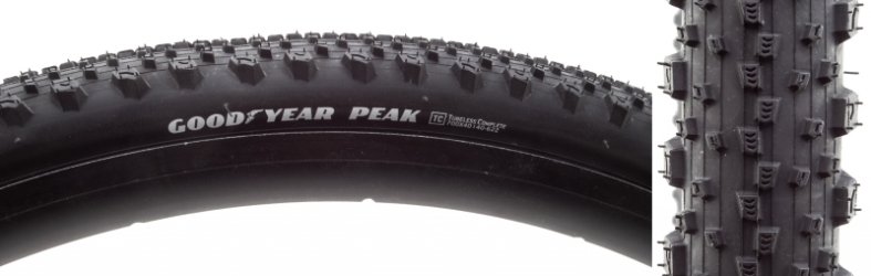 TIRE GOODYEAR PEAK ULTIMATE 700x40 BK FOLD TC/DAT/MWL/E25 