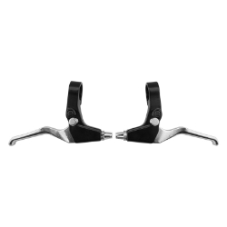 BRAKE LEVER SUNLT MX T-7 BK/SL PR LOCKNG 