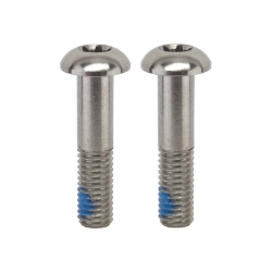 BRAKE PART SRAM DISC ADPTR SCREWS ONLY 22mm T25 SS PAIR f/FLAT MOUNT CALIPER 