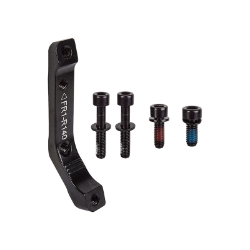 BRAKE PART TRP DISC ADPTR RR FLAT TO POST MOUNT 140 BK 