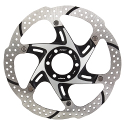 BRAKE PART TRP DISC ROTOR 180mm 6b BK 2pc w/BOLTS 
