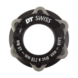 BRAKE PART DT DISC ADAPTER MTB CL TO 6B f/15mm AXLE BK (J) 