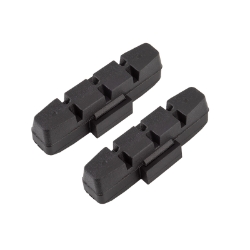 BRAKE SHOES MAG RIM PADS 4pc f/POLISHED RIMS BK 