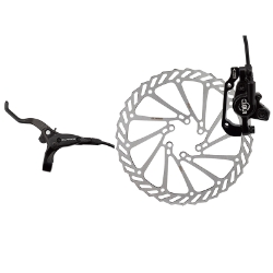 BRAKE DISC CLK CLOUT-1 HYD FT w/LVR 180 BK 