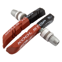 BRAKE SHOES K/S V-BRAKE BMX DC PR w/HRDWR 
