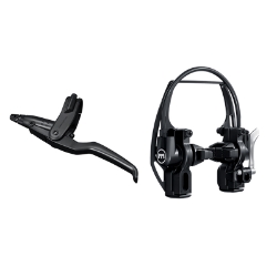 BRAKE RIM MAG HS11 FTorRR w/LVR BK 