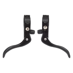 BRAKE LEVER PURE REP ORIGINAL/ORIGINAL MICRO F L/R 2-FINGER BK (L) 