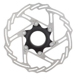 BRAKE PART SUNLT DISC ROTOR 160mm CL BK/SL 