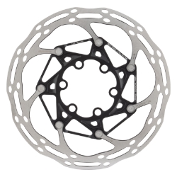 BRAKE PART SRAM DISC ROTOR 140 C-LINE 6B 2-PIECE ROUNDED STL BOLTS 