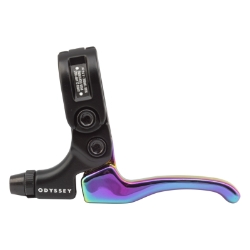 BRAKE LEVER ODY MONO HINGED MED LH OILSLICK 