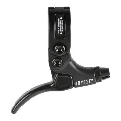 BRAKE LEVER ODY MONO HINGED SHORT LH BK 