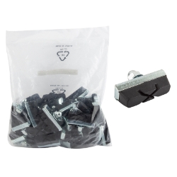BRAKE SHOES SUNLT X-CUT BULK BK BGof25pr 