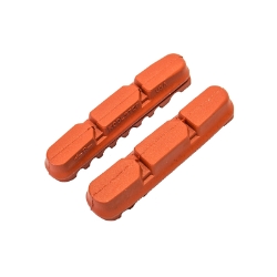BRAKE SHOES K/S DURA 2 PAD SALMON 