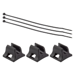 CABLE GUIDE CLK CLIP w/TIES BGof3 