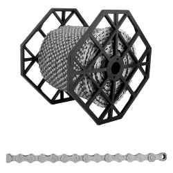CHAIN KMC 1/2x1/8 Z410RB 1s RUST BUSTER SL BULK 250ft 