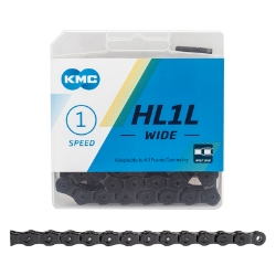 CHAIN KMC HL1L WIDE 1s BK 100L 