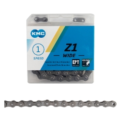 CHAIN KMC 1/2x1/8 Z1 1s EPT SL 112L 