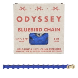 CHAIN ODY 1/2x1/8 BLUEBIRD 1s BU w/1/2LINK 