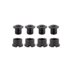 CHAINRING BOLT SET OR8 THRUSTER MTB/BOOST/FAT SINGLE STL BK 